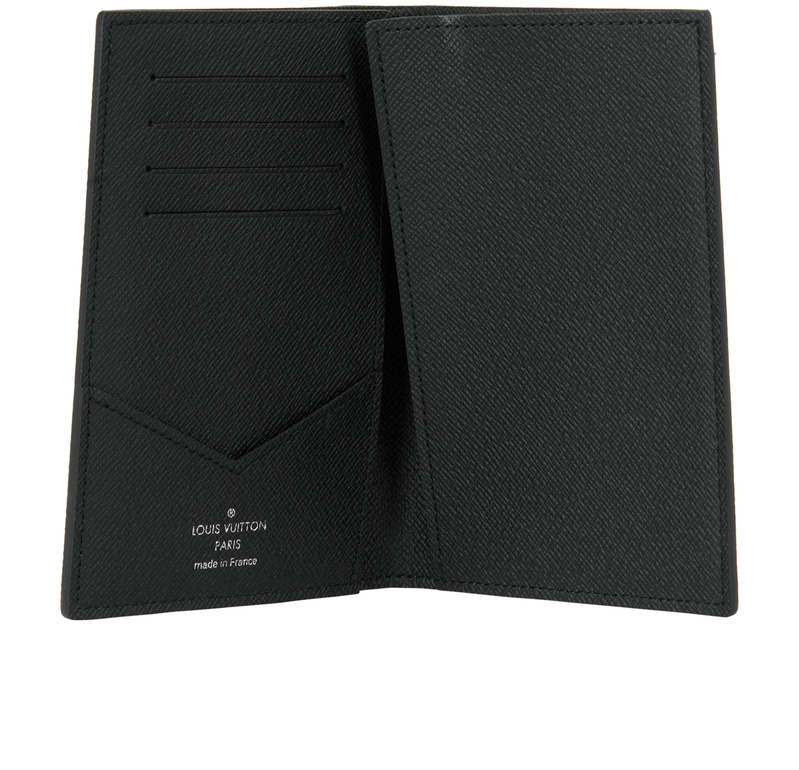 Louis Vuitton Passport Cover, &pound;230, Accessories, Black/Grey, Canvas, Other view